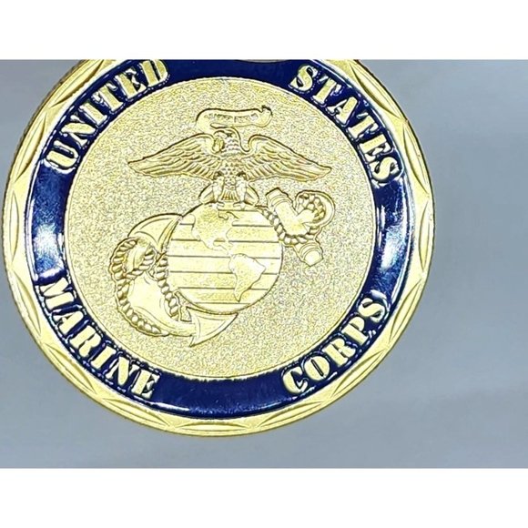 7th Marine Regiment USMC Challenge Coin - Seventh Marine Reinforced - Picture 11 of 16